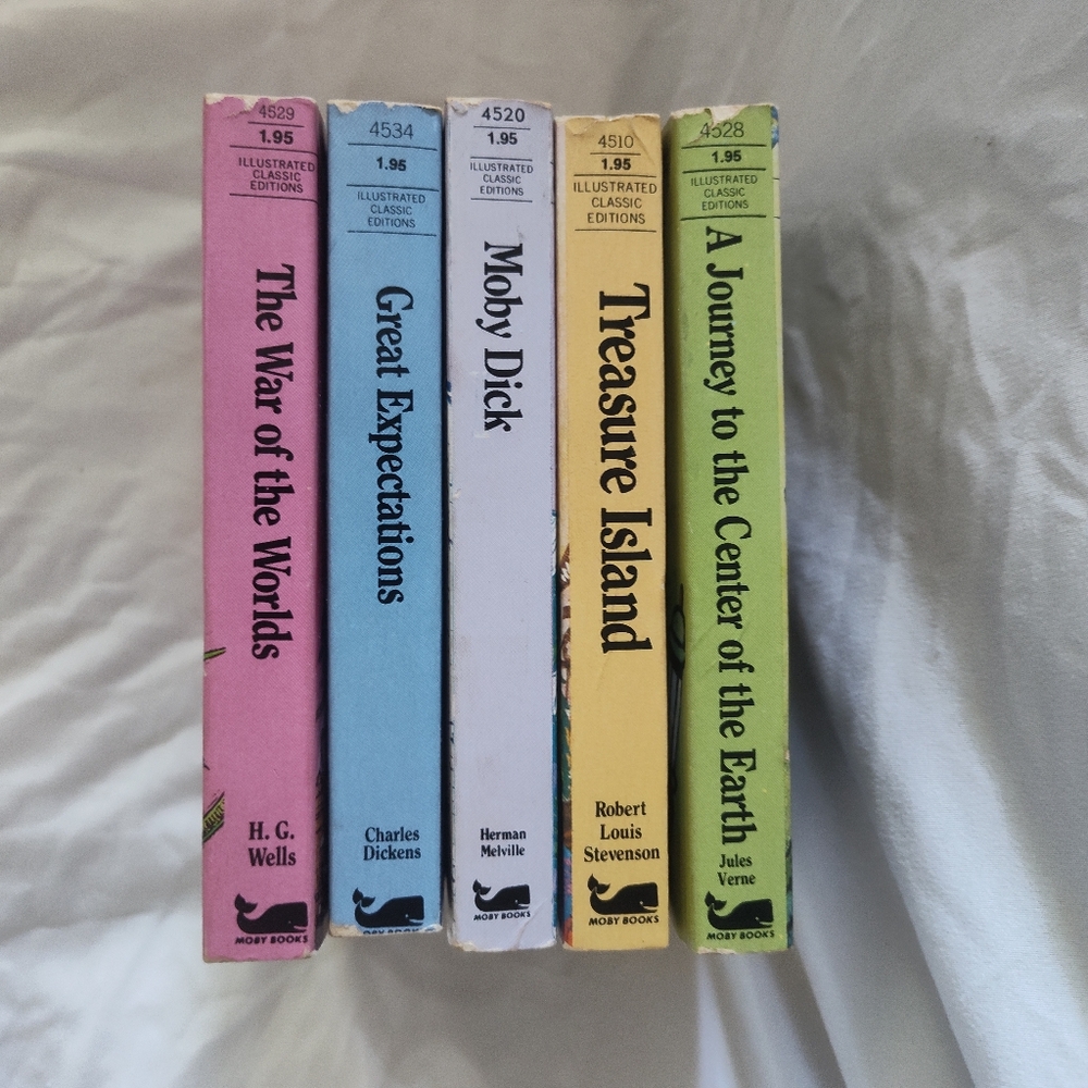 Classic Illustrated Paperbacks Set of 5